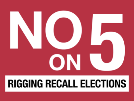 Rigging Recall Elections